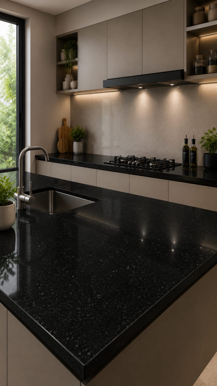 Pearl Black Granite