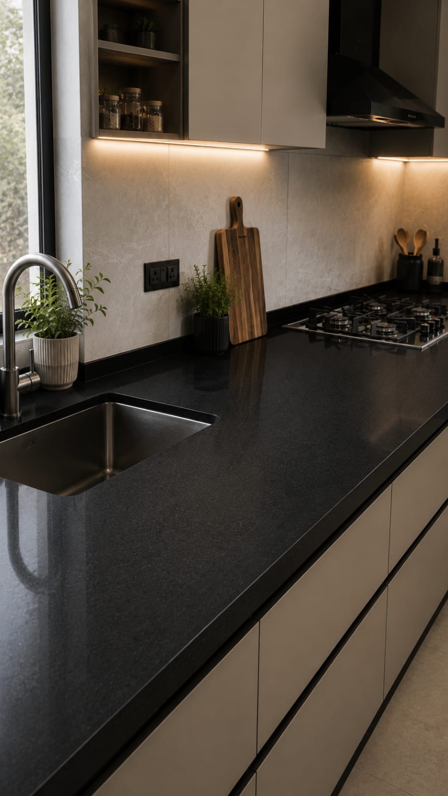 Jet Black Granite