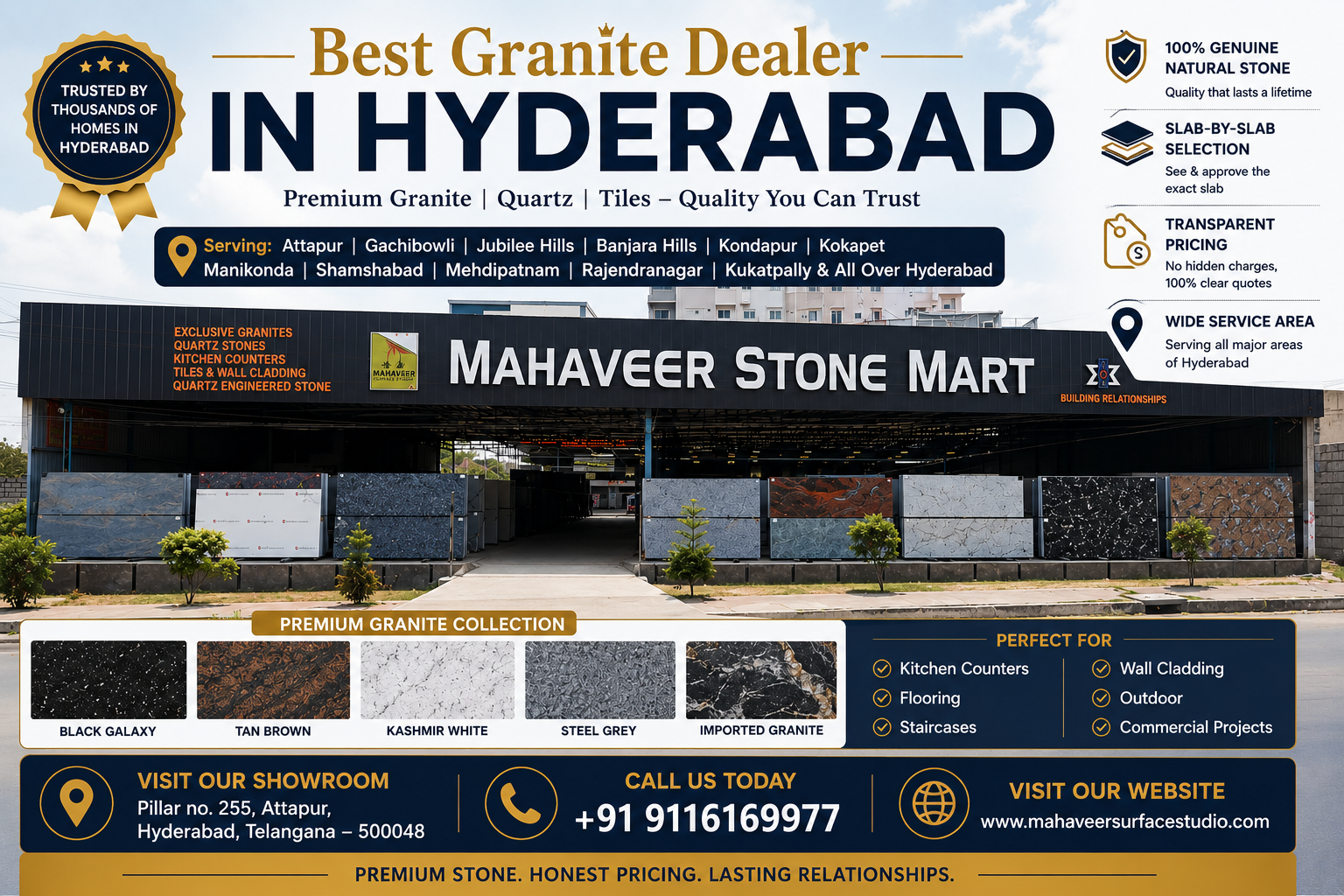 granite showroom in hyderabad