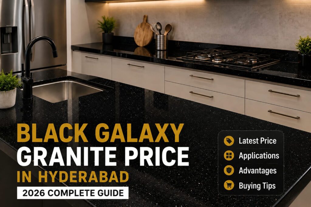 Black Galaxy Granite Price in Hyderabad