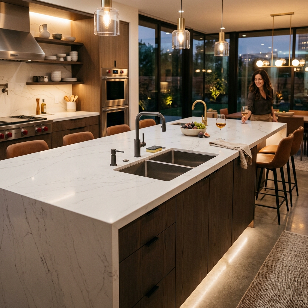 Luxury Kitchen Island